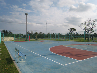 東崎公園バスケットボール場の写真