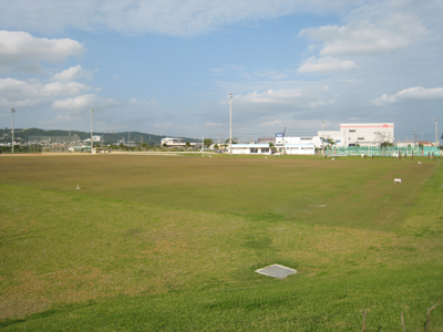 東崎公園サッカー場の写真