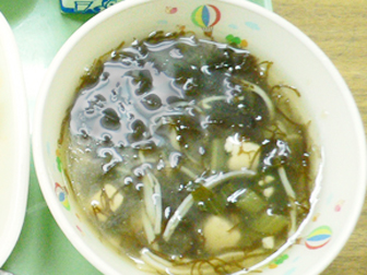 もずくスープの画像